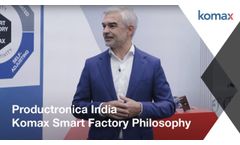 Productronica India - Komax Smart Factory Philosophy - Video