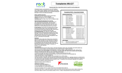 Model MS-CS - Root Rescue – Transplanter Brochure