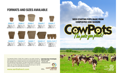 Cowpots – Seed Starting Pots Brochure