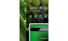 Elementar - Model vario MAX cube - Organic Elemental Analyzer - Brochure