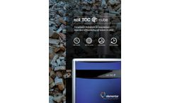 Elementar - Model soli TOC cube - Total Organic Carbon (TOC) Analyzer - Brochure