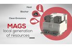 MAGS (Micro Auto Gasification System) - Waste-to-Energy, Local Generation of Resources - Video