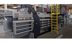 Kadant Paal - Model KONTI Series - Automatic Channel Baler