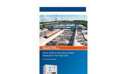 LAR - Model QuickCODultra - COD Analyzer for the Rough Stuff - Brochure