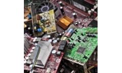 Recycling equipment for shredding electronic scrap (E-scrap)