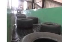 Saturn Dual Shaft Shredder Model 72-44BGHT With Hybrid Drive Technology Video