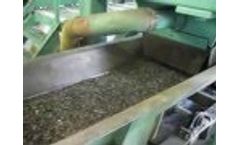 Granutech Saturn Two Stage Tire Processing Models 60-44BGHT Into Super 80 Grizzly Video