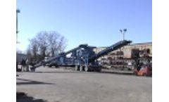 Granutech Saturn Systems Model 72-44BGHT Mobile Shredder Video