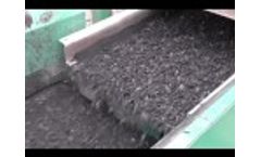 Super 80 Grizzly with 1-1/8` Screen Processing Tire Shreds Video