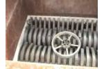 Saturn Dual Shaft Shredder Model 72-44BGHT Cast Aluminum Shredding Video