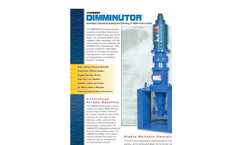 Dimminutor - - Open Channel Comminutor - Brochure