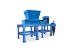 Taskmaster - Model TM4000 - High-Power Twin Shaft Shredder
