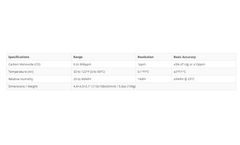 Extech - Model CO30 - Carbon Monoxide Monitor