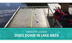 miniDOT® Logger Dives Down in Lake Anza