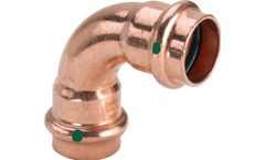 Viega - Model 2416 - 90° Copper Elbow for Press Fittings