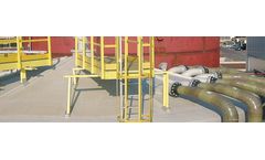 M.M. - Model FRP-ACS - FRP Fixed Ladder