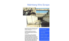 Malmberg - Wire Scraper Datasheet
