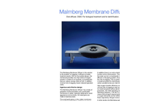 Malmberg - Membrane Diffusers Datasheet