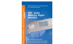 VM-3000 Mercury Vapor Monitor