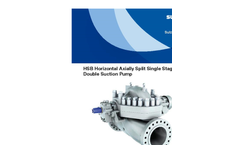 HSB - Horizontal Axially Split Single Stage Double Suction Pump Brochure