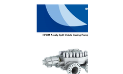 HPDM - Axially Split Volute Casing Pump Brochure