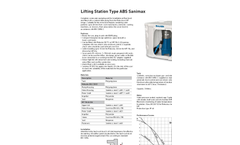 Type ABS Sanimax - Lifting Station Datasheet