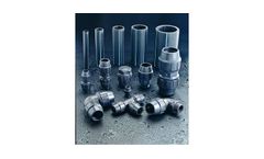 Adequa - Model GFRPP - Fittings for PEAD Pipes