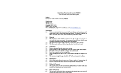 Curb & Gutter Specifications
