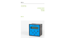 IL-Metronic - Model DUV 11.3 - UV Monitor - Brochure