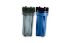 STP - Model SQB1210BK & SQC1210BK - 10 Inch Standard Housing with Pressure Release