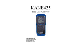 Boiler Analyser 425 Series - Brochure