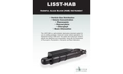 Sequoia - Model LISST-HAB - Harmful Algae Bloom (HAB) Instrument - Brochure
