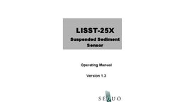 LISST-25X Advanced Turbidity Sensor - Manual