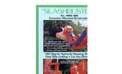 D&M - Model Slashbuster XL 480S - Brush Cutter - Brochure
