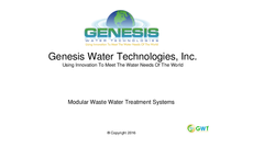 GWT Mbio MBBR (Modular Moving Bed Bioreactor System Presentation)