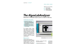 AlgaeLab - Laboratory Analyser Brochure