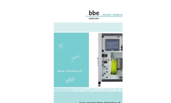 Algae Toximeter - Model II - Online Biomonitoring Analyser - Brochure