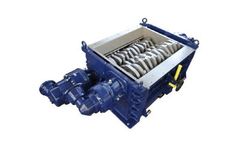 SatrindTech - Model 3R10/75 - 3R13/75 Power 75 HP - 3 Shaft Shredders