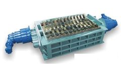 SatrindTech - Model 2R15/220 - 2R20/220 Power 220 HP - 2 Shaft Shredder