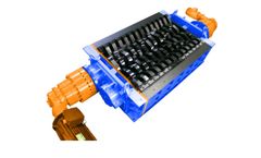 SatrindTech - Model 2R 50-100/ER - 2 Shaft Shredder