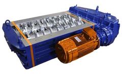 SatrindTech - Model K13/30T - 2 Shaft Waste Crusher