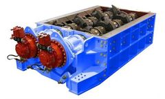 SatrindTech - Model T20/200 - T30/400 Power 400 HP - 2 Shaft Waste Crusher