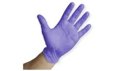 ERC - Blue Violet Nitrile Gloves Powder Free - 3 Mil