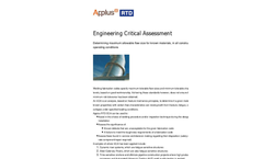 Engineering Critical Assessment - Brochure