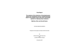 HFC-Emissions from the Maritime, Rail, and Aircraft Sector pdf