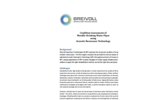 Condition Assessment of Metallic Drinking Water Pipes using Acoustic Resonance Technology - Brochure