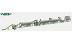 GREENMAX - Model Recycling Machine - Plastic Film Washing Recycling Line