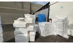 GREENMAX EPS Compactor A-C200 Used to Recycle EPS Fish Boxes by Fishing Trader
