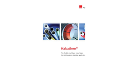 Hakathen - Flexible Multilayer Metal Pipe - Brochure