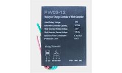 RexCo - Model FW03-12 - Off Grid Wind Charge Controller